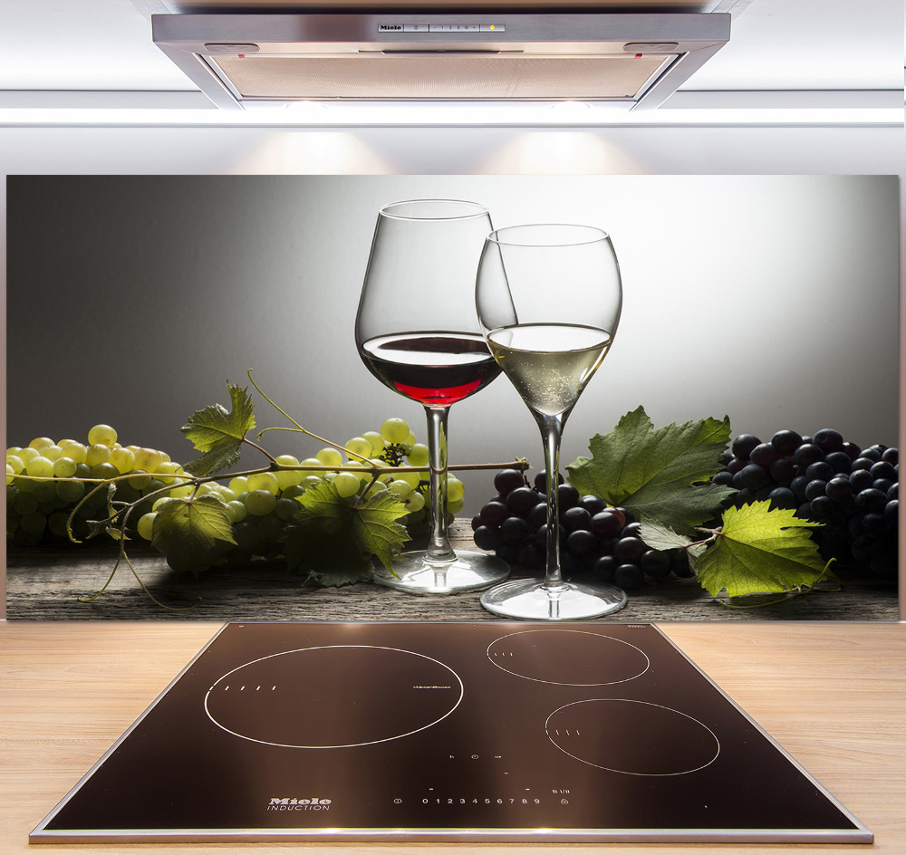 Panel do kuchni Wino i winogrona