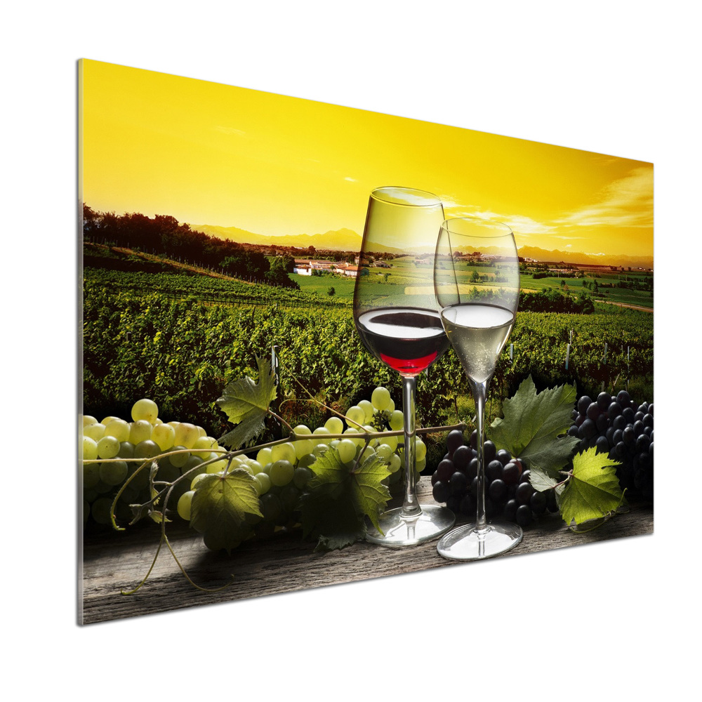 Panel do kuchni Wino i winogrona