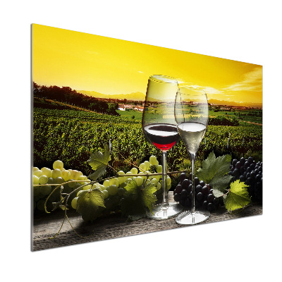 Panel do kuchni Wino i winogrona