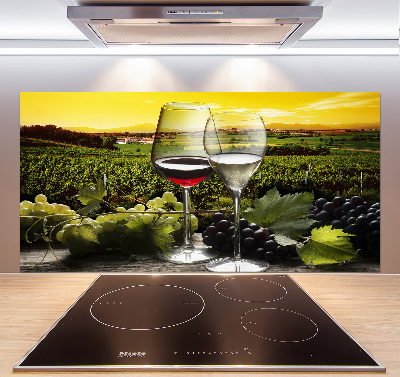 Panel do kuchni Wino i winogrona