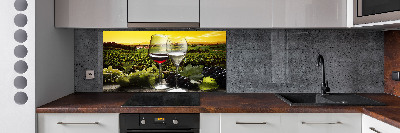 Panel do kuchni Wino i winogrona