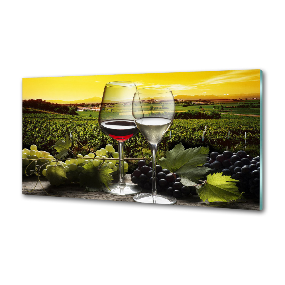 Panel do kuchni Wino i winogrona
