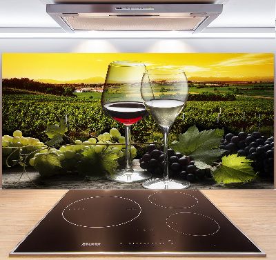 Panel do kuchni Wino i winogrona