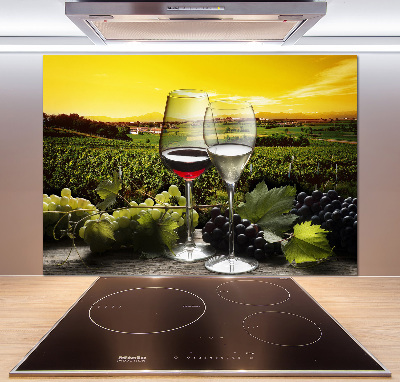 Panel do kuchni Wino i winogrona