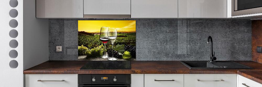 Panel do kuchni Wino i winogrona