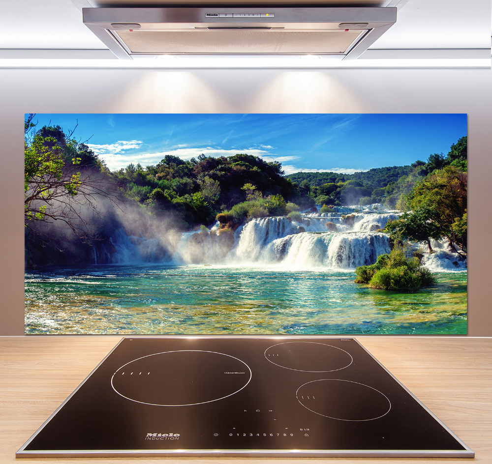 Panel do kuchni Wodospady Krka