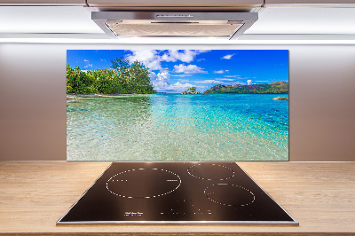 Panel do kuchni Plaża Seszele