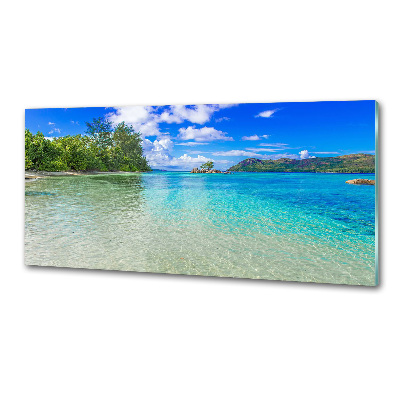 Panel do kuchni Plaża Seszele