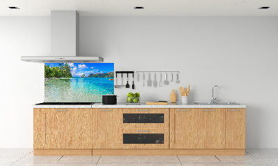 Panel do kuchni Plaża Seszele