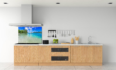 Panel do kuchni Plaża Seszele