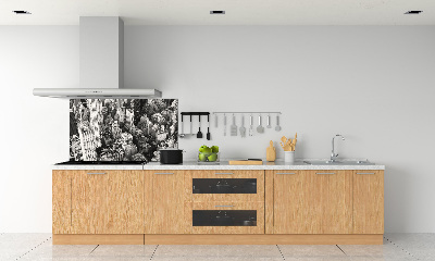 Panel lacobel Nowy Jork lot ptaka