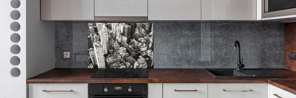 Panel lacobel Nowy Jork lot ptaka