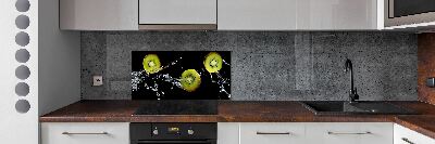 Panel dekor szkło Kiwi i woda