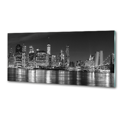 Panel do kuchni Manhattan nocą