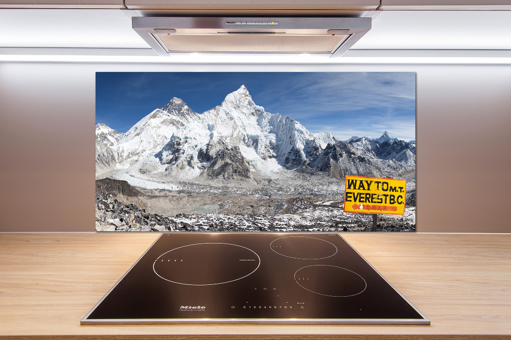 Panel dekor szkło Góra Everest