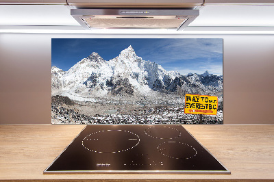 Panel dekor szkło Góra Everest