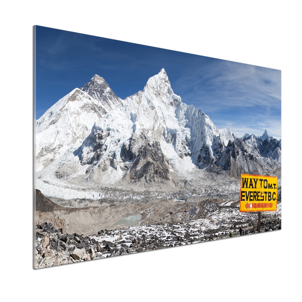 Panel dekor szkło Góra Everest