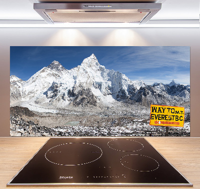 Panel dekor szkło Góra Everest