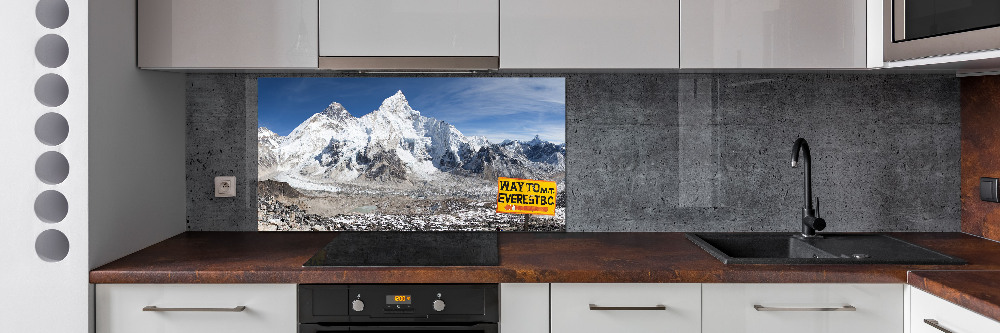 Panel dekor szkło Góra Everest