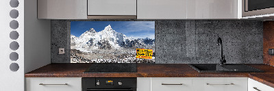 Panel dekor szkło Góra Everest