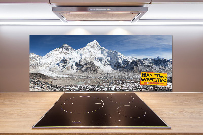 Panel dekor szkło Góra Everest