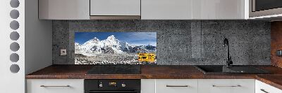 Panel dekor szkło Góra Everest