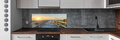 Panel do kuchni Ścieżka na plażę
