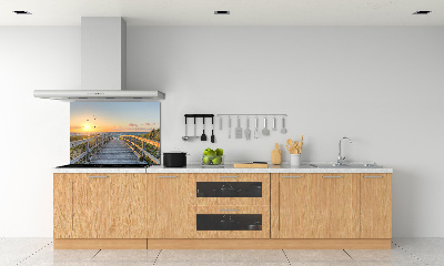 Panel do kuchni Ścieżka na plażę