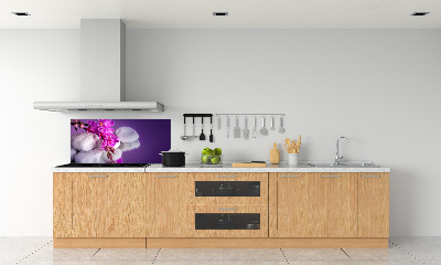 Panel między meble w kuchni Orchidea