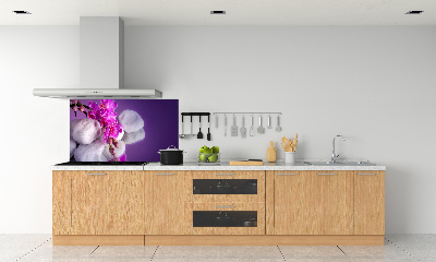 Panel między meble w kuchni Orchidea