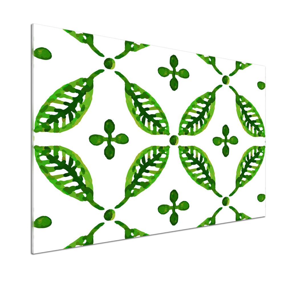 Panel do kuchni Zielone liście