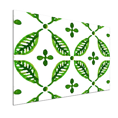 Panel do kuchni Zielone liście