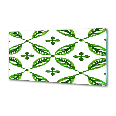 Panel do kuchni Zielone liście