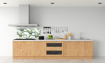 Panel szklany do kuchni Aloes