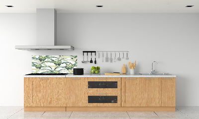 Panel szklany do kuchni Aloes