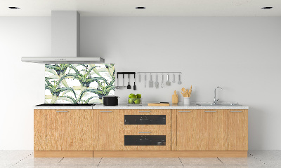 Panel szklany do kuchni Aloes