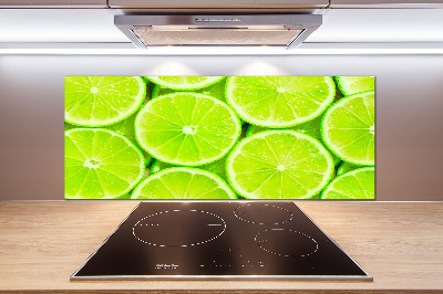 Panel szklany do kuchni Limonki