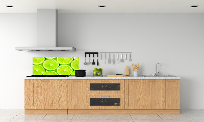 Panel szklany do kuchni Limonki