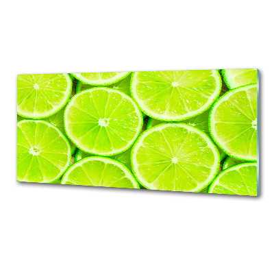 Panel szklany do kuchni Limonki