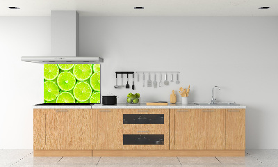 Panel szklany do kuchni Limonki