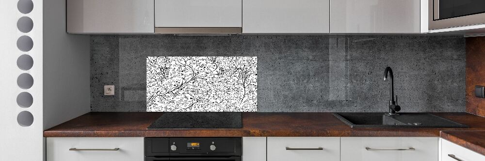 Panel do kuchni Splecione gałęzie