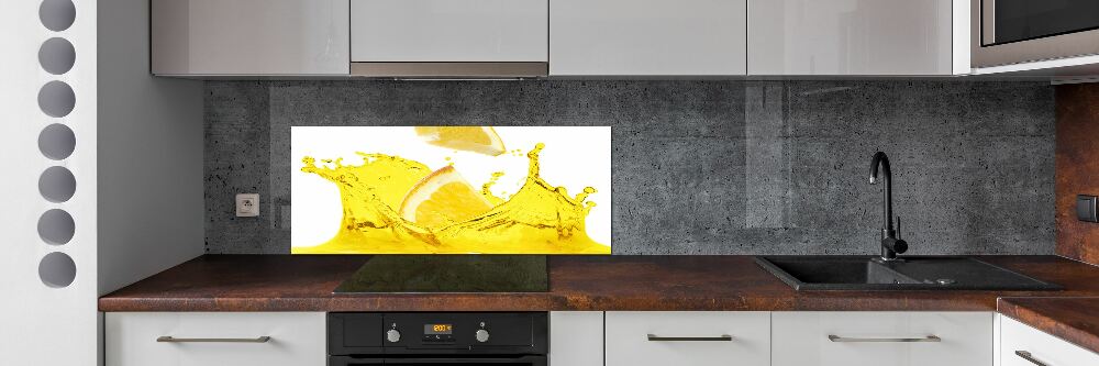 Panel do kuchni Plastry cytryny
