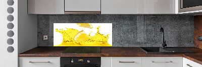 Panel do kuchni Plastry cytryny