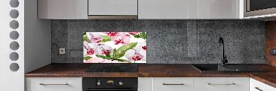 Panel do kuchni Różowe orchidee