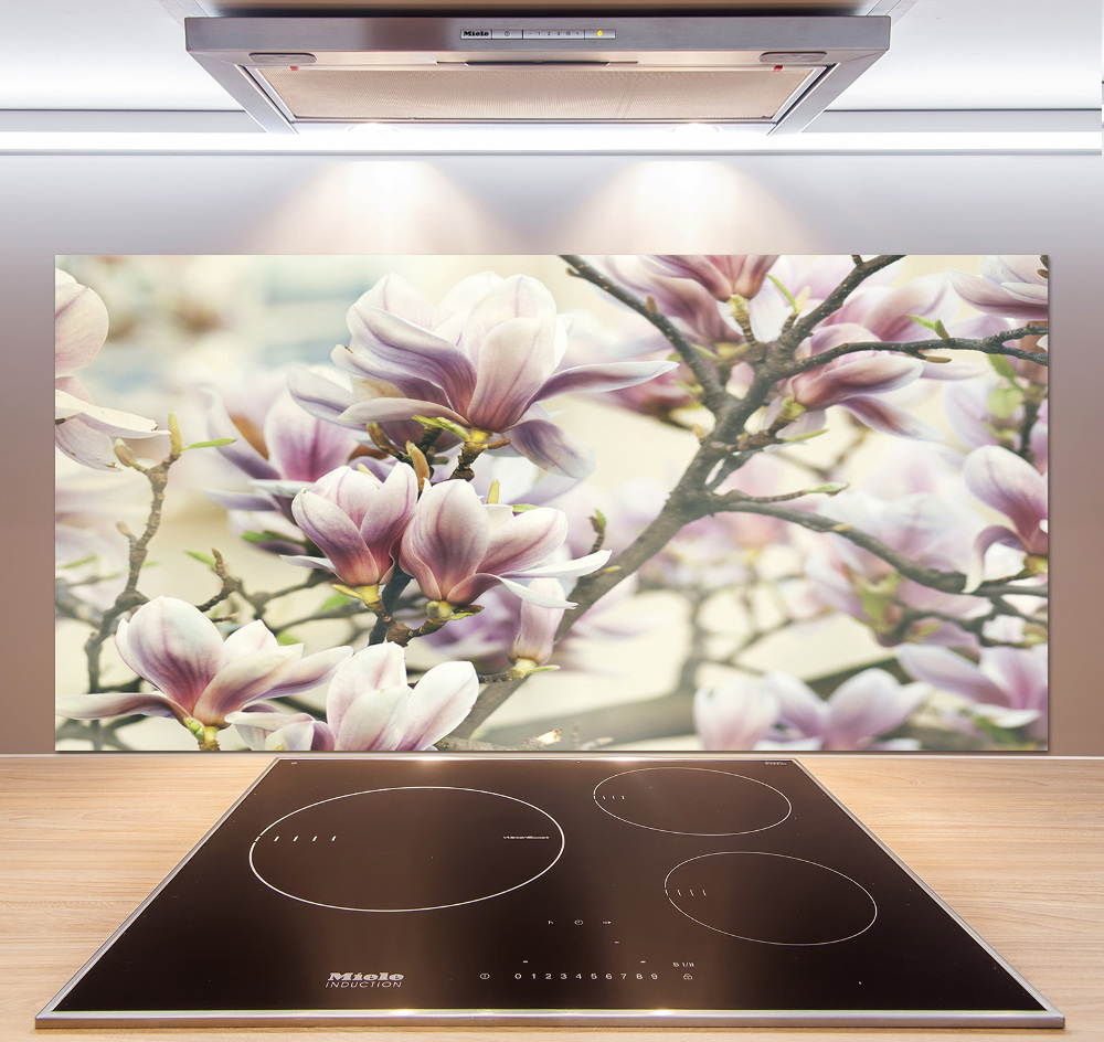 Panel między meble w kuchni Magnolia