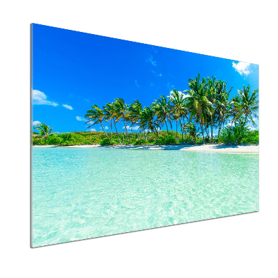 Panel do kuchni Tropikalna plaża