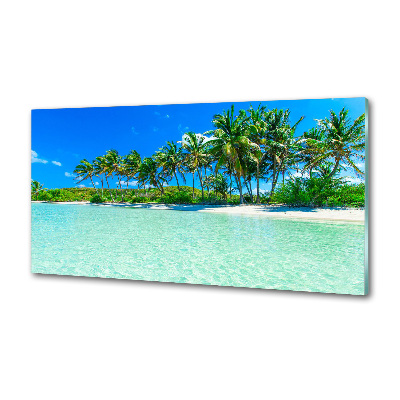 Panel do kuchni Tropikalna plaża