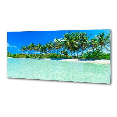 Panel do kuchni Tropikalna plaża