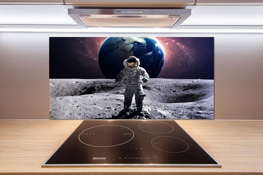 Panel dekor szkło Astronauta