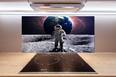Panel dekor szkło Astronauta